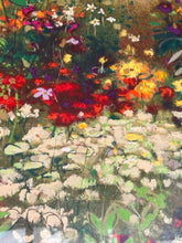 Load image into Gallery viewer, Framed & Linen Matted "Summer Hike" Floral Giclee Print by Alexa Koury, signed