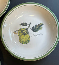 Load image into Gallery viewer, Eight Pasta Bowls & Serving Bowl "Heirloom Tomatoes" from William Sonoma