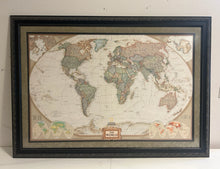 Load image into Gallery viewer, Framed National Geographic "The World"  Print