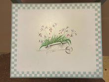 Load image into Gallery viewer, Two Garden Motif Nesting Tables