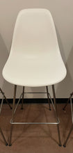Load image into Gallery viewer, Set of Three Eames Molded Plastic Bar Stools from Herman Miller