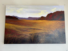 Load image into Gallery viewer, Hand Painted Canvas "Autumn Sky" by Rick River Man Brown, signed