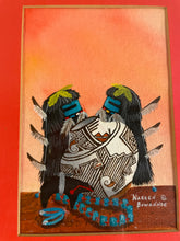 Load image into Gallery viewer, Framed Art Print  by Zuni Artist Narren Bowannie, signed