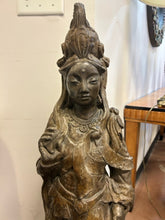 Load image into Gallery viewer, Mid- Century Floor Sculpture of Hindu Goddess