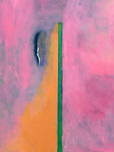 Load image into Gallery viewer, Original Acrylic Painting "Abstract in Pink" by Ian Baker Johnson, signed