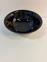Load image into Gallery viewer, Large Blue Decorative Bowl with Chinoiserie Inlay
