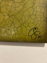 Load image into Gallery viewer, Floral Art Print on Wood Panel by Chip DuPont, signed - Green