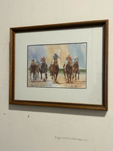 Load image into Gallery viewer, Framed Print, "Alysheba Ky. Derby, '87" by Tony Oswald, signed