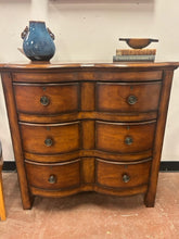 Load image into Gallery viewer, Curved Front Three Drawer Entry Chest/Dresser from Hooker