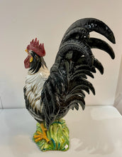 Load image into Gallery viewer, Hand Painted Ceramic Rooster Sculpture from Intrada Italy