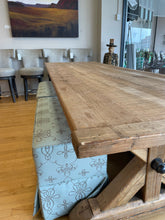 Load image into Gallery viewer, Custom Trestle Farmhouse with Iron Support