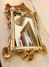 Load image into Gallery viewer, Vintage Gold Gilt Mirror from LaBarge made in Italy