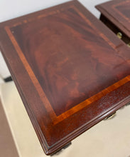 Load image into Gallery viewer, Pair of Mahogany End Tables with Claw Feet from Thomasville