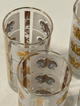Load image into Gallery viewer, Set  of 4 MCM Fleur de Lis Highball Glasses from Libbey
