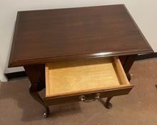 Load image into Gallery viewer, One Drawer Cherry Side Table from Ethan Allen