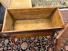 Load image into Gallery viewer, Vintage  Dough Box Table