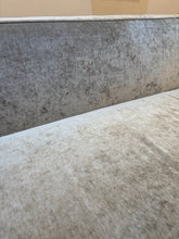 Load image into Gallery viewer, Custom Grey Velvet One Cushion Sofa with Wood Frame