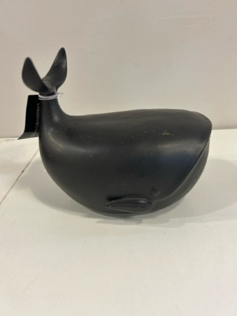 Black Ceramic Whale