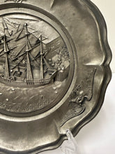 Load image into Gallery viewer, 1972 "Birth of a Nation" Pewter Plate from Worcester Pewter