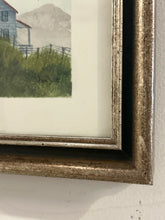 Load image into Gallery viewer, Framed Original Watercolor "Shack on High" by Jack Scott, signed
