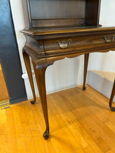 Load image into Gallery viewer, Vintage French Provincial Leather Top Secretary Writing Desk from Sligh-Lowry