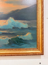 Load image into Gallery viewer, Original Oil "Sunset along the Shore" by Lester Chaney, signed