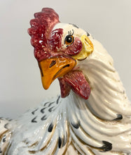 Load image into Gallery viewer, Hand Painted Ceramic Hen Sculpture from Intrada Italy