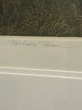 Load image into Gallery viewer, Framed State Proof "Fairhaven Farm" by Kathleen Cantin, signed