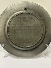 Load image into Gallery viewer, 1976 United States Bicentennial Commemorative Pewter Plate
