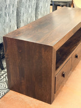 Load image into Gallery viewer, Three Drawer Media Console