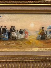 Load image into Gallery viewer, Vintage Seaside Impressionist Oil Painting (III), signed