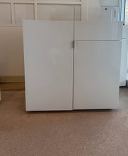 Load image into Gallery viewer, White Lacquer Storage Cabinet from CB2