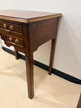 Load image into Gallery viewer, Reproduction Mahogany Three Drawer Newport Chippendale Occasional Table from South Hampton