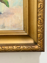 Load image into Gallery viewer, Vintage Original Oil of Floral Bouquets in Gold Frame