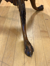 Load image into Gallery viewer, Hand Carved Mahogany Tilt Top Pie Crust Table from Baker Furniture