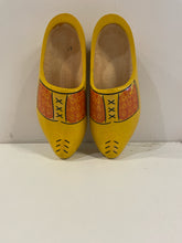 Load image into Gallery viewer, Pair of Yellow Dutch Clogs
