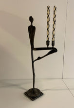 Load image into Gallery viewer, Brutalist Style Sculptural Candleholder by Miran Elbakyan, signed