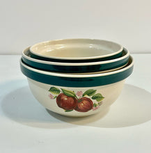 Load image into Gallery viewer, Vintage Ceramic "Apple" Nesting Bowls from China Pearl Casuals