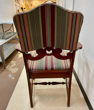 Load image into Gallery viewer, Renaissance Revival Style Upholstered Wood Frame Arm Chair