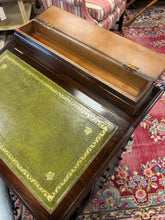 Load image into Gallery viewer, Antique Burr Walnut Davenport Desk with Leather Top from England