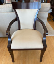 Load image into Gallery viewer, Mahogany Dining Table, 2 Arm Chairs & 8 Side Chairs, Two 22" Leaves and Custom Pads from Polidordesign