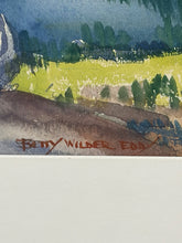 Load image into Gallery viewer, Original Watercolor "Folk Art" by Betty Wilder Eddy