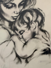 Load image into Gallery viewer, Framed Print "As Long as the Heart Can Feel" by Hyacinthe Kuller, signed