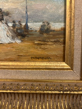 Load image into Gallery viewer, Vintage Seaside Impressionist Oil Painting (I), signed