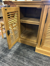 Load image into Gallery viewer, Shutter Front Media Cabinet/Credenza From Restoration Hardware