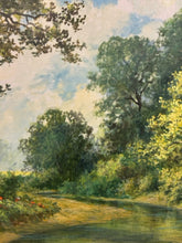 Load image into Gallery viewer, Framed Original Oil "Landscape" by Jeno Harkai, signed