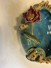 Load image into Gallery viewer, Vintage Majolica Frog Bowl/Planter