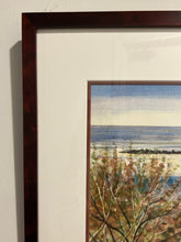 Load image into Gallery viewer, Original Watercolor of Water Scene by John M.T. Seitzer, signed