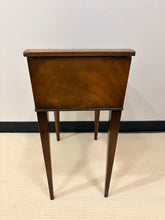 Load image into Gallery viewer, Federal Style Leather Top Smoking Table from Weiman