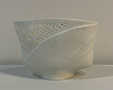 Load image into Gallery viewer, Reticulated Bisque Porcelain Vase Designed by Johan Van Loon for Rosenthal